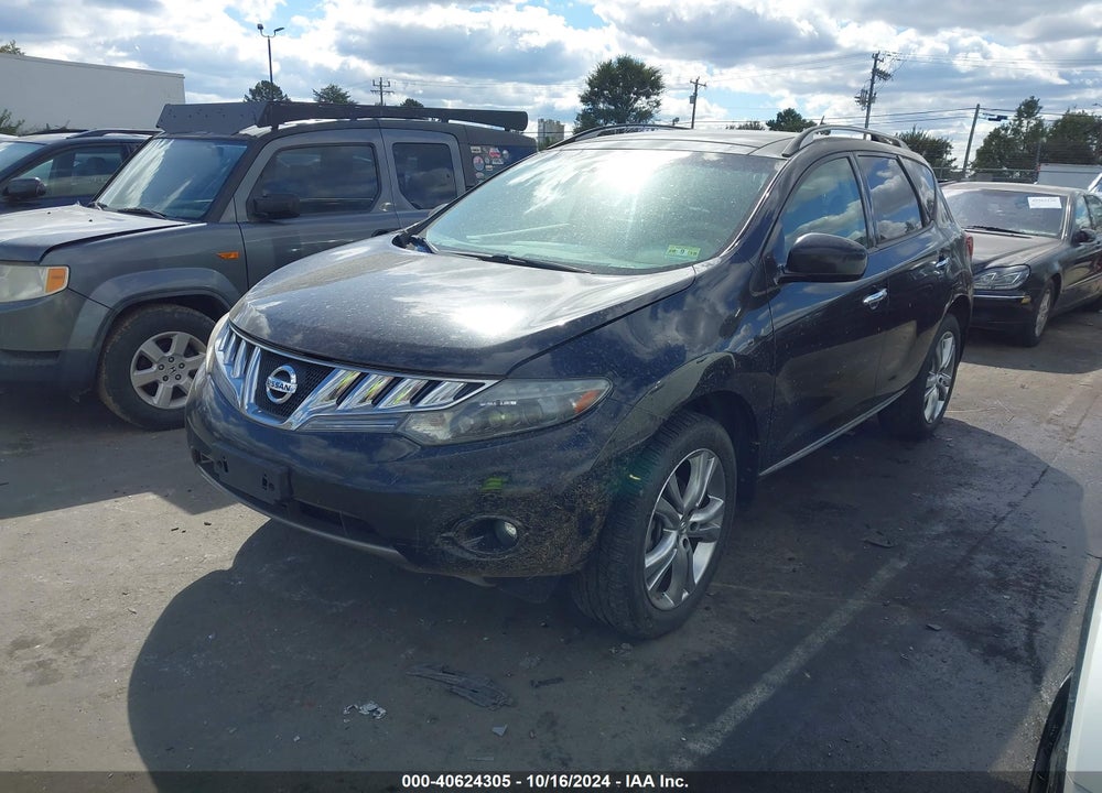 2010 NISSAN MURANO LE VIN: JN8AZ1MU7AW016678
