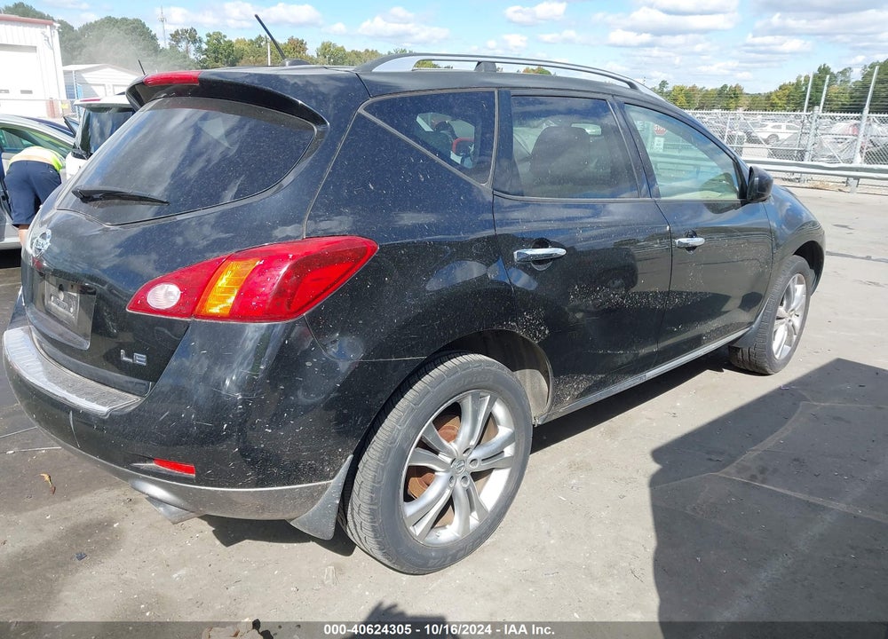 2010 NISSAN MURANO LE VIN: JN8AZ1MU7AW016678