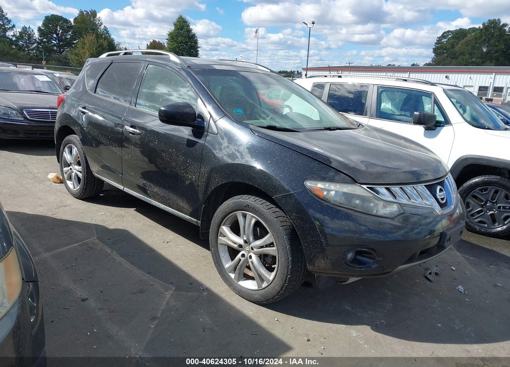 2010 NISSAN MURANO LE VIN: JN8AZ1MU7AW016678