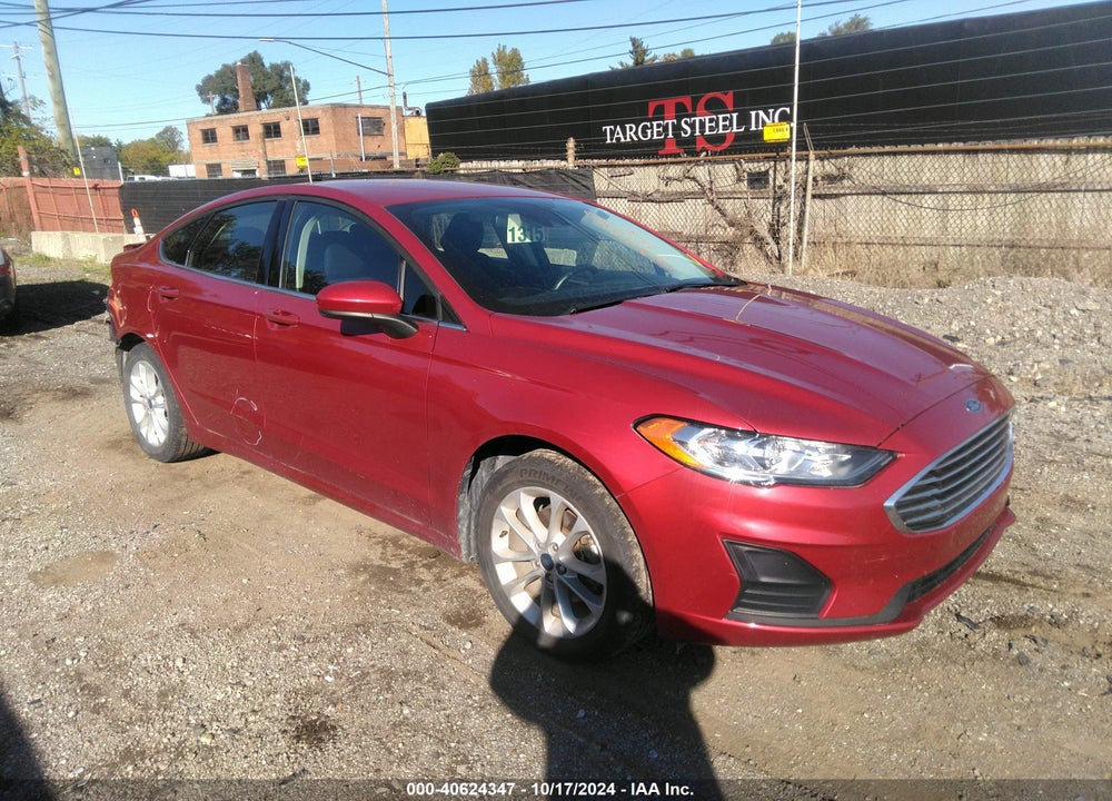 2020 FORD FUSION SE VIN: 3FA6P0HD6LR108968
