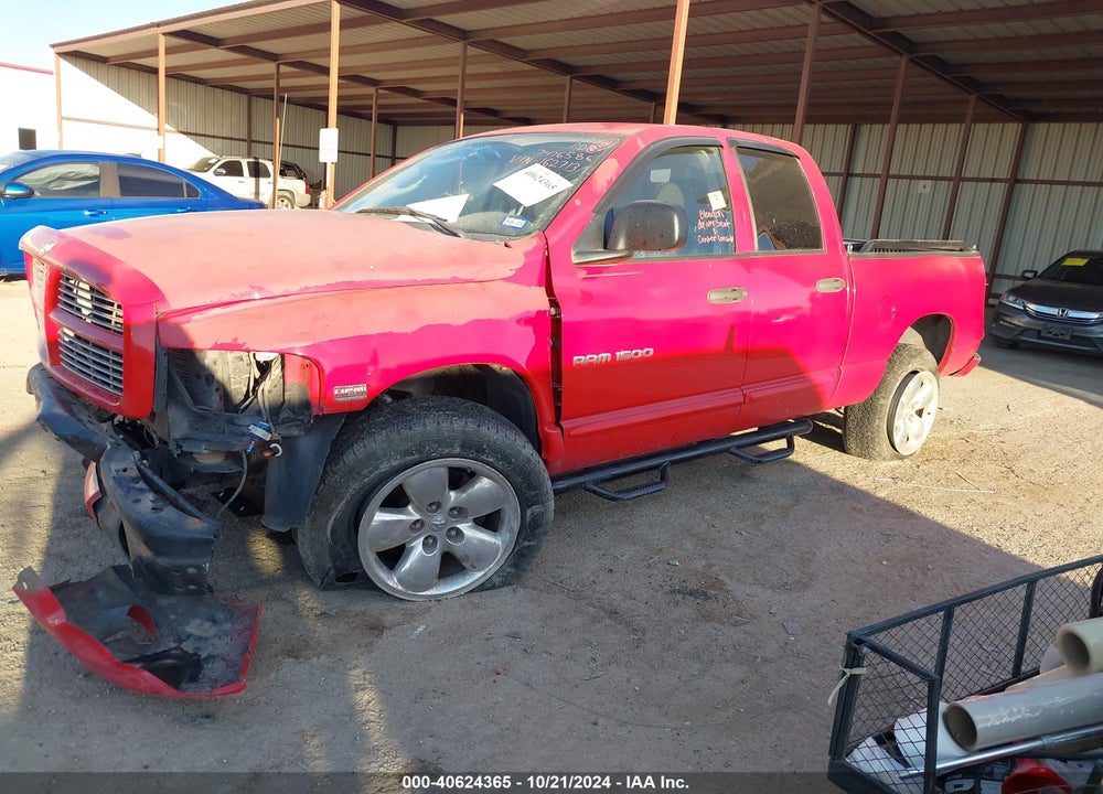 2005 DODGE RAM 1500 SLT/LARAMIE VIN: 1D7HU18D35S162713