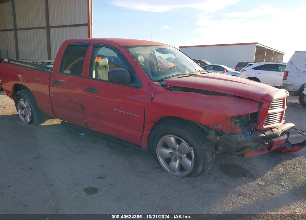 2005 DODGE RAM 1500 SLT/LARAMIE VIN: 1D7HU18D35S162713