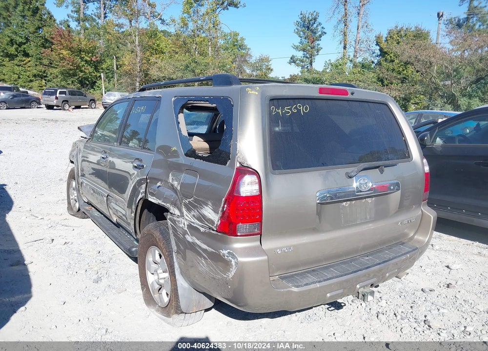 2007 TOYOTA 4RUNNER SR5 V6 VIN: JTEZU14RX78065763
