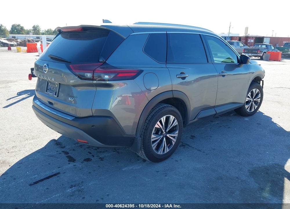 2021 NISSAN ROGUE SV FWD VIN: 5N1AT3BA6MC754345