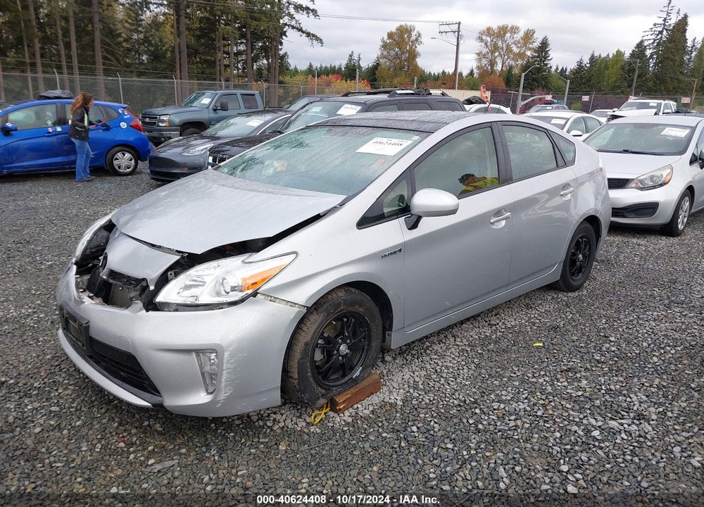 2015 TOYOTA PRIUS VIN: JTDKN3DU7F0445451
