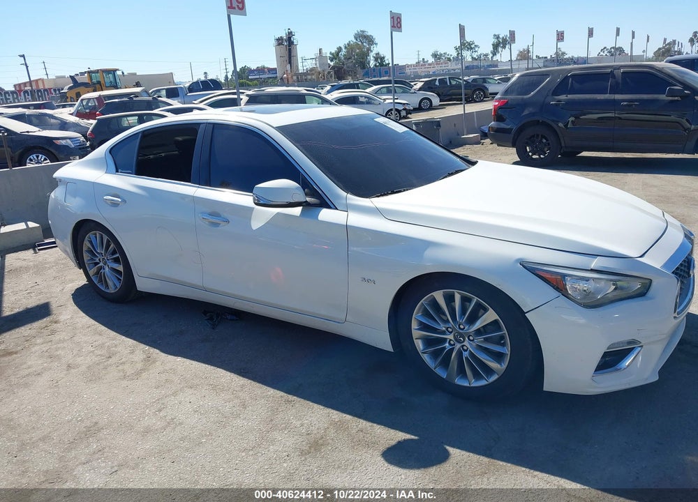 2019 INFINITI Q50 3.0T LUXE VIN: JN1EV7AP1KM515521