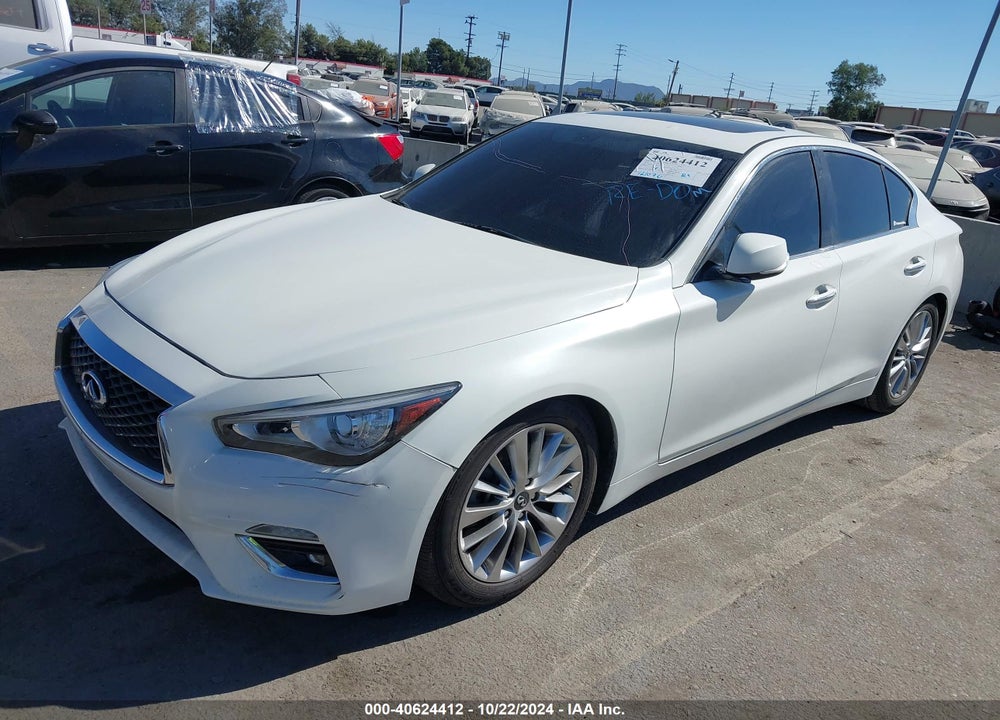 2019 INFINITI Q50 3.0T LUXE VIN: JN1EV7AP1KM515521