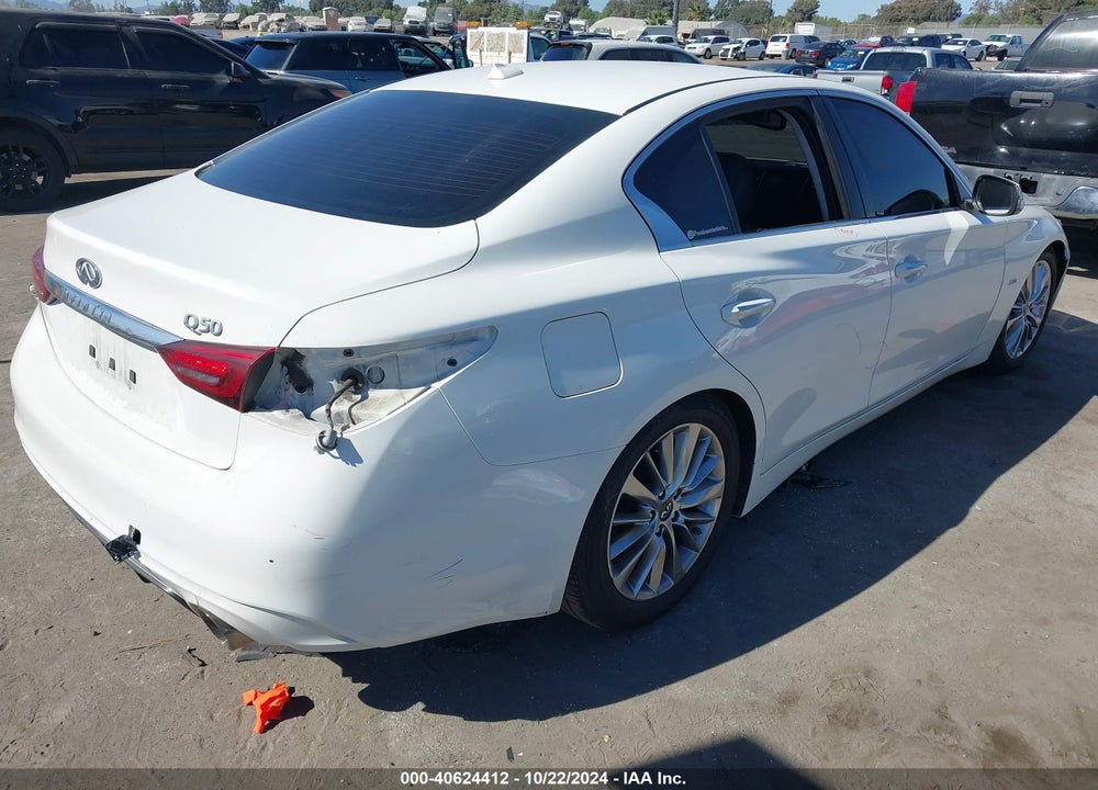 2019 INFINITI Q50 3.0T LUXE VIN: JN1EV7AP1KM515521