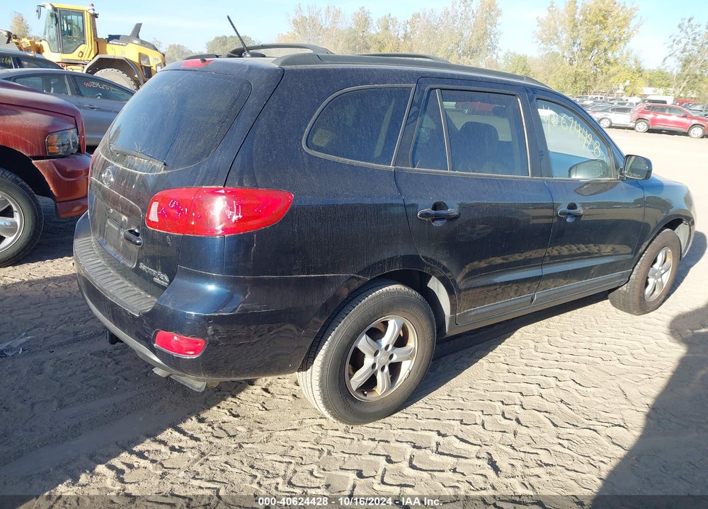 2008 HYUNDAI SANTA FE GLS VIN: 5NMSG73D08H173072