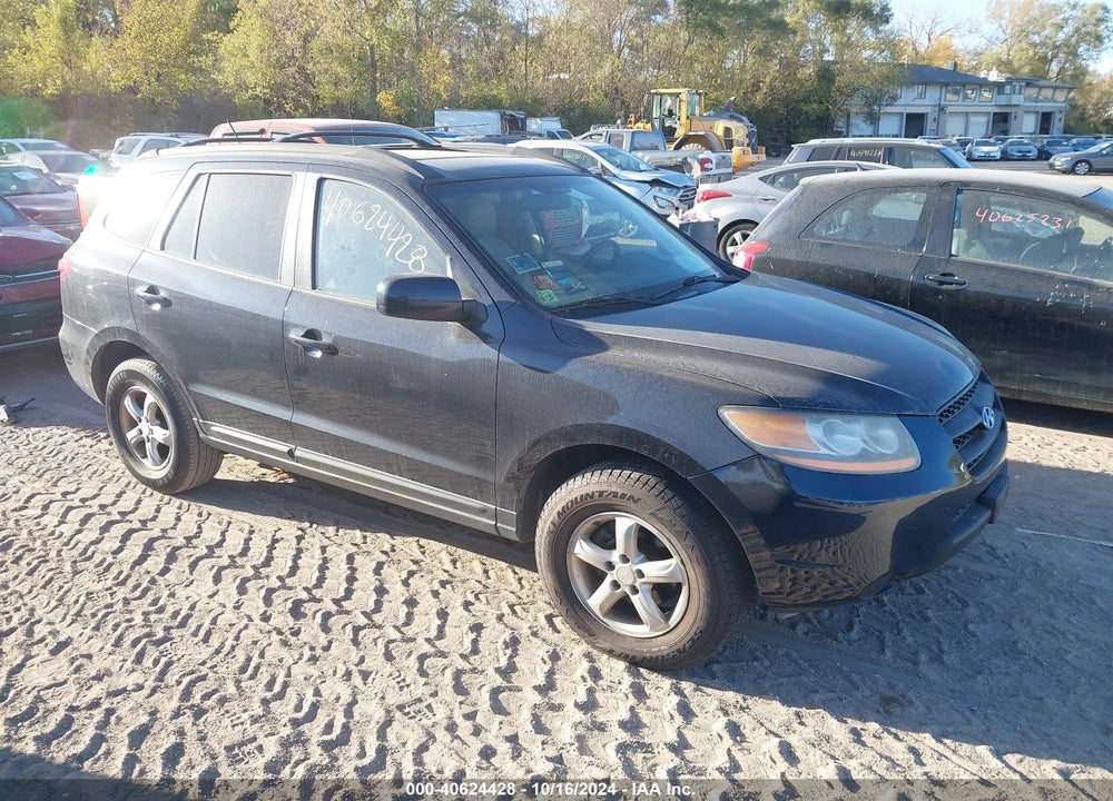 2008 HYUNDAI SANTA FE GLS VIN: 5NMSG73D08H173072