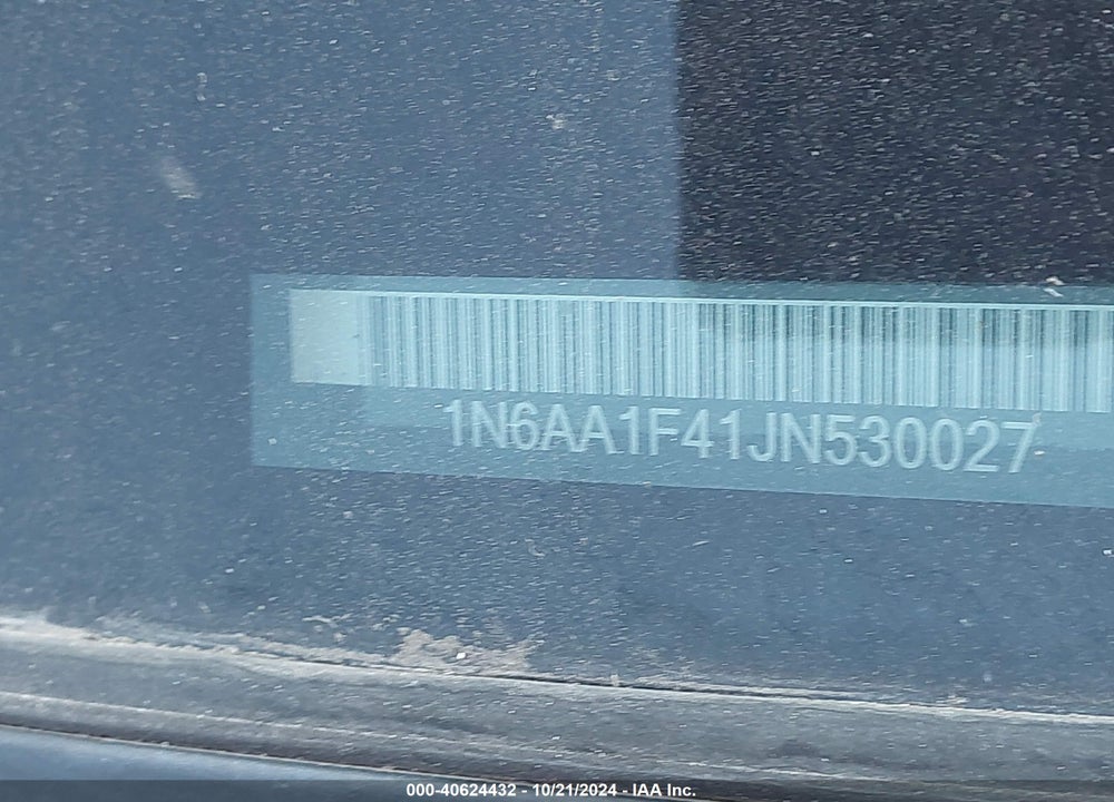 2018 NISSAN TITAN XD PLATINUM RESERVE GAS VIN: 1N6AA1F41JN530027