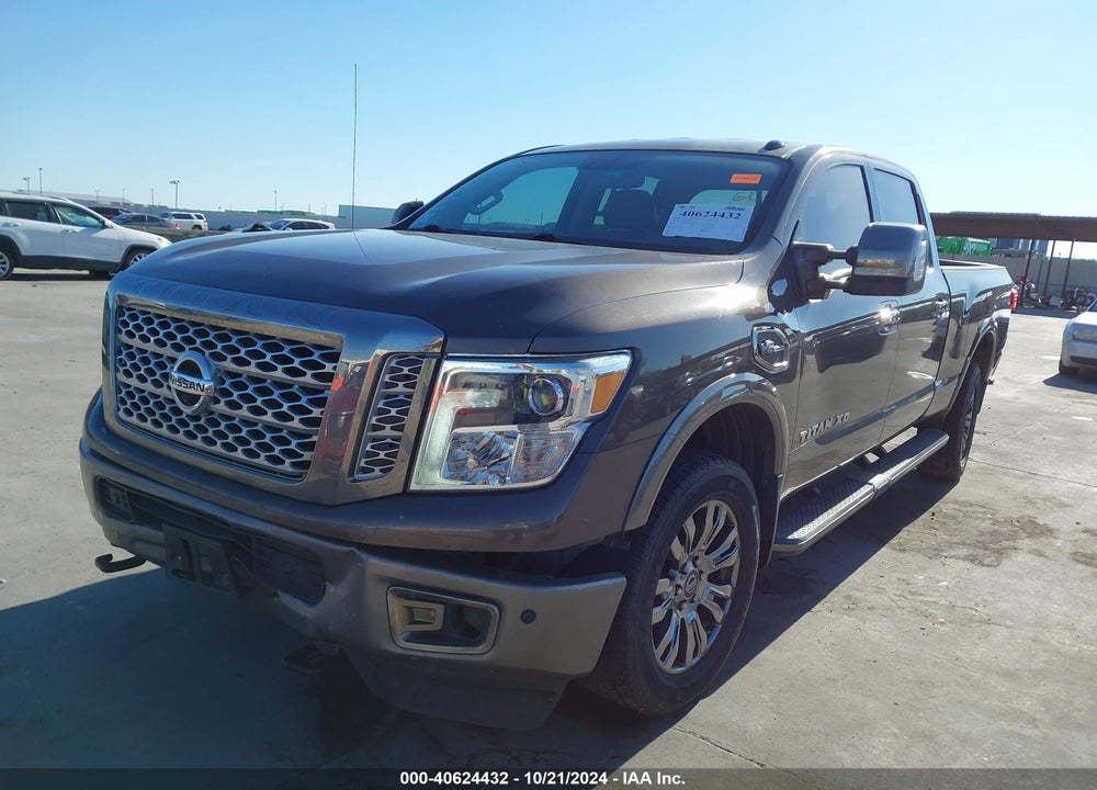2018 NISSAN TITAN XD PLATINUM RESERVE GAS VIN: 1N6AA1F41JN530027