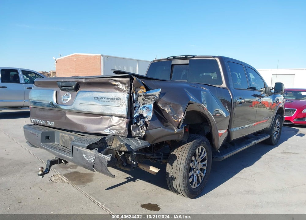 2018 NISSAN TITAN XD PLATINUM RESERVE GAS VIN: 1N6AA1F41JN530027