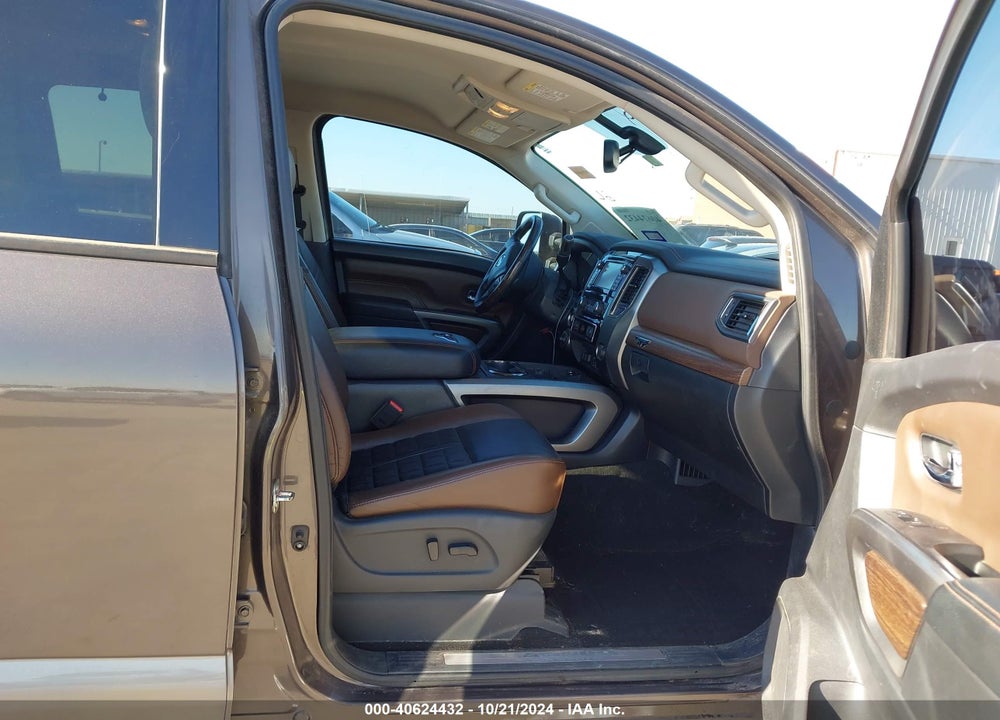 2018 NISSAN TITAN XD PLATINUM RESERVE GAS VIN: 1N6AA1F41JN530027