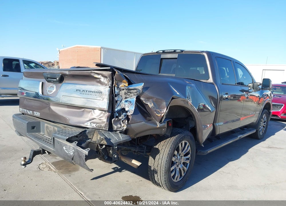2018 NISSAN TITAN XD PLATINUM RESERVE GAS VIN: 1N6AA1F41JN530027