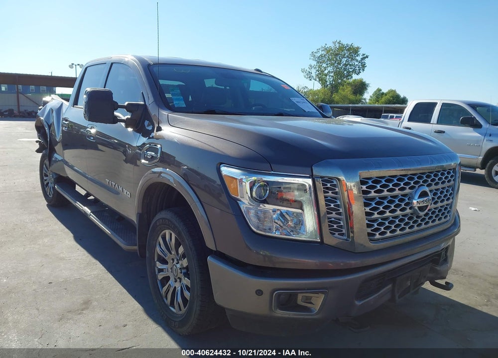 2018 NISSAN TITAN XD PLATINUM RESERVE GAS VIN: 1N6AA1F41JN530027