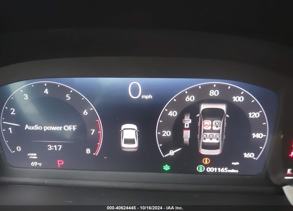 2024 HONDA ACCORD EX VIN: 1HGCY1F39RA078475
