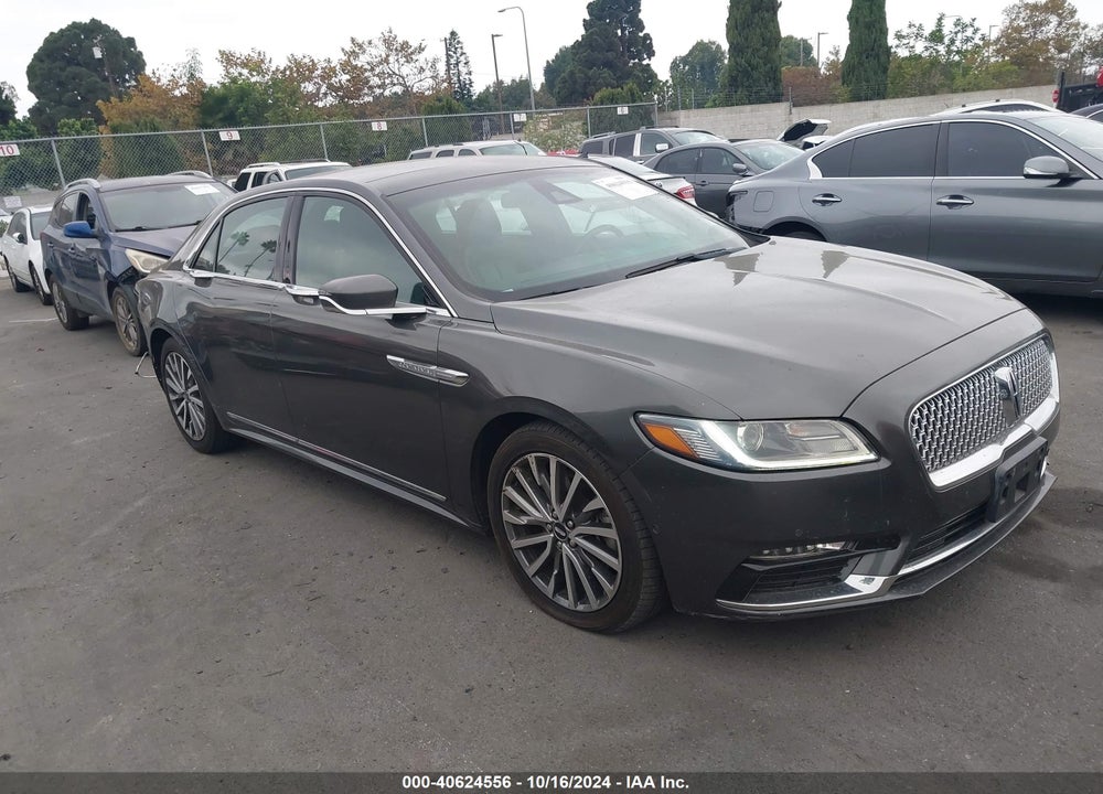 2017 LINCOLN CONTINENTAL SELECT VIN: 1LN6L9SP1H5609284