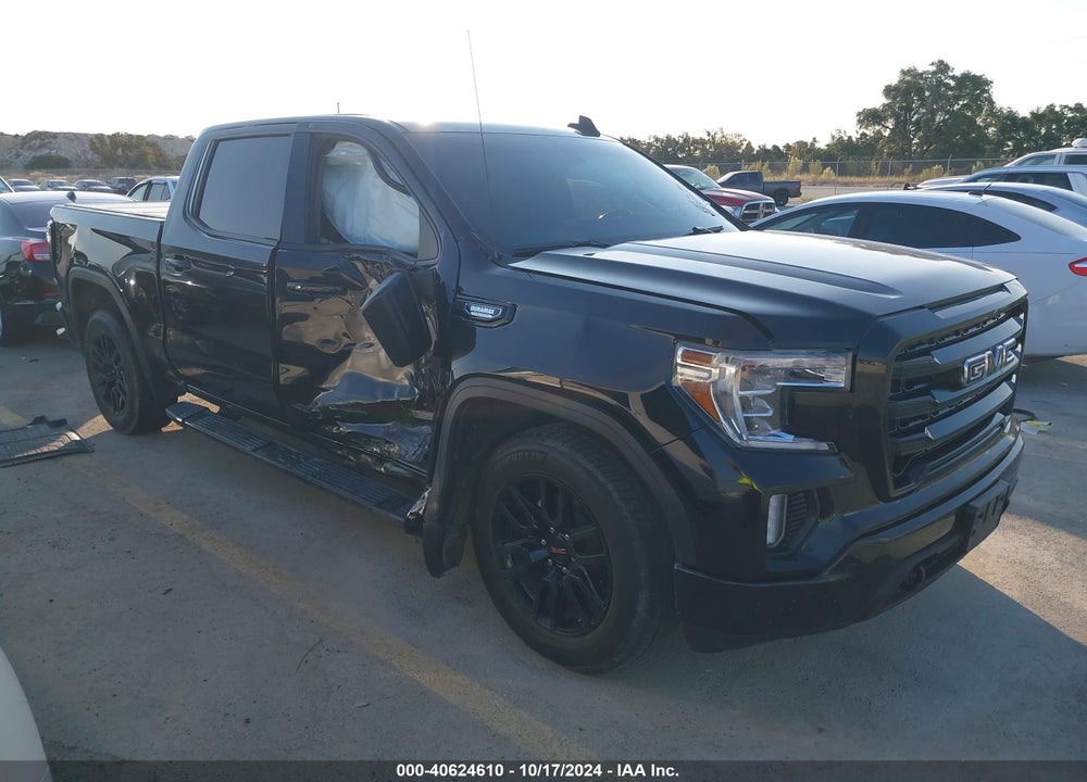 2021 GMC SIERRA 1500 2WD SHORT BOX ELEVATION VIN: 3GTP8CET1MG425563