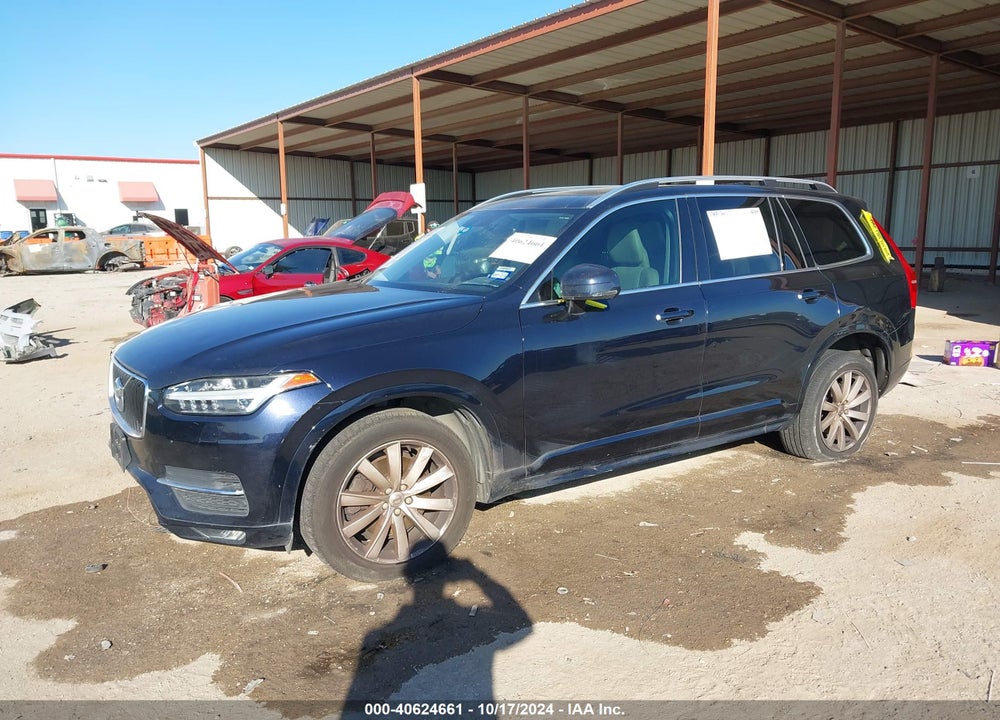 2016 VOLVO XC90 T6 MOMENTUM VIN: YV4A22PK0G1041635