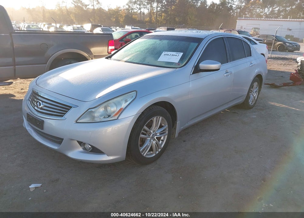 2011 INFINITI G25X VIN: JN1DV6AR6BM451225