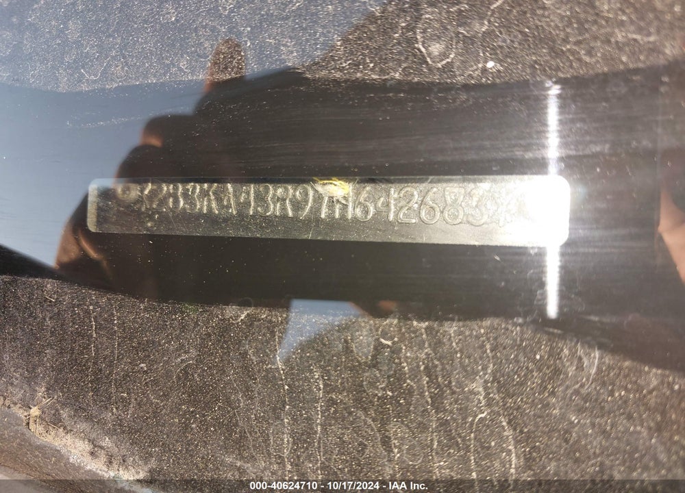 2007 DODGE CHARGER VIN: 2B3KA43R97H642683
