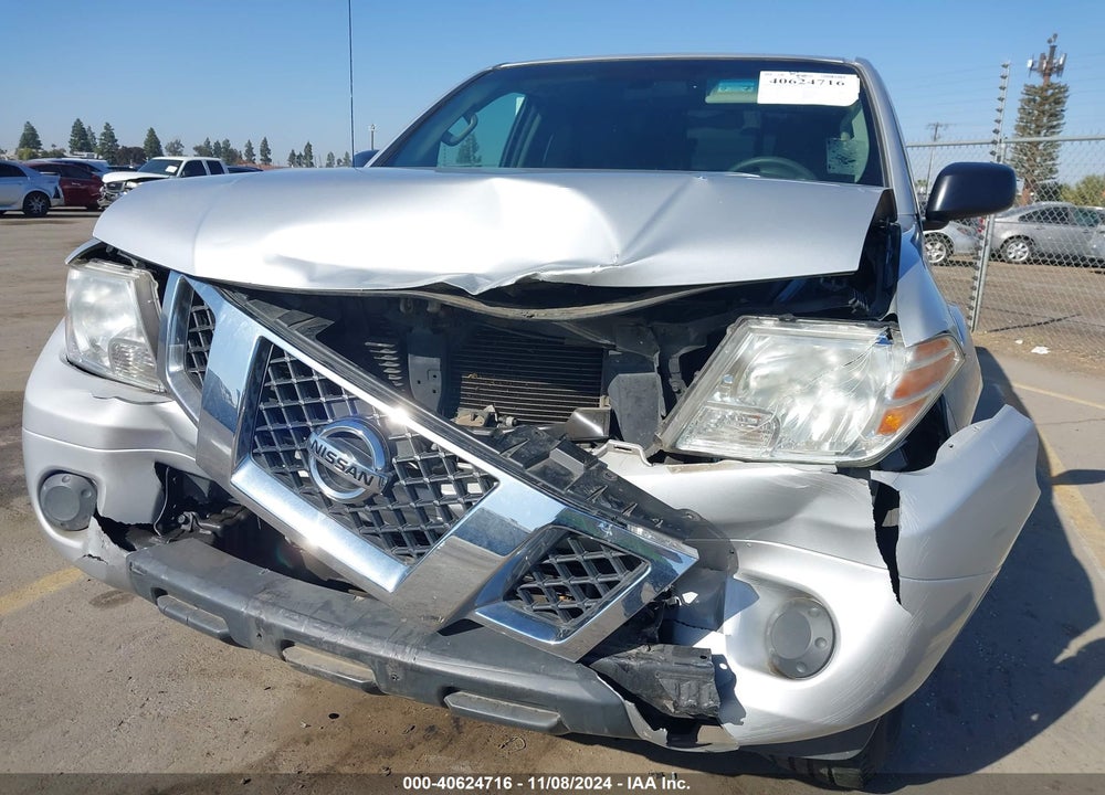 2012 NISSAN FRONTIER SV VIN: 1N6AD0CU5CC456311