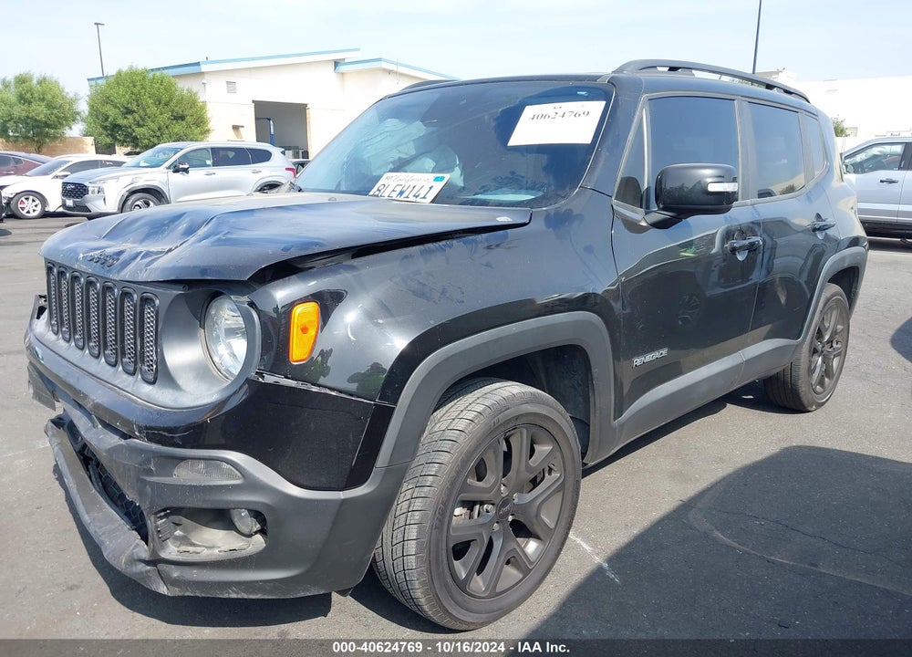 2017 JEEP RENEGADE ALTITUDE 4X4 VIN: ZACCJBBB3HPG08315