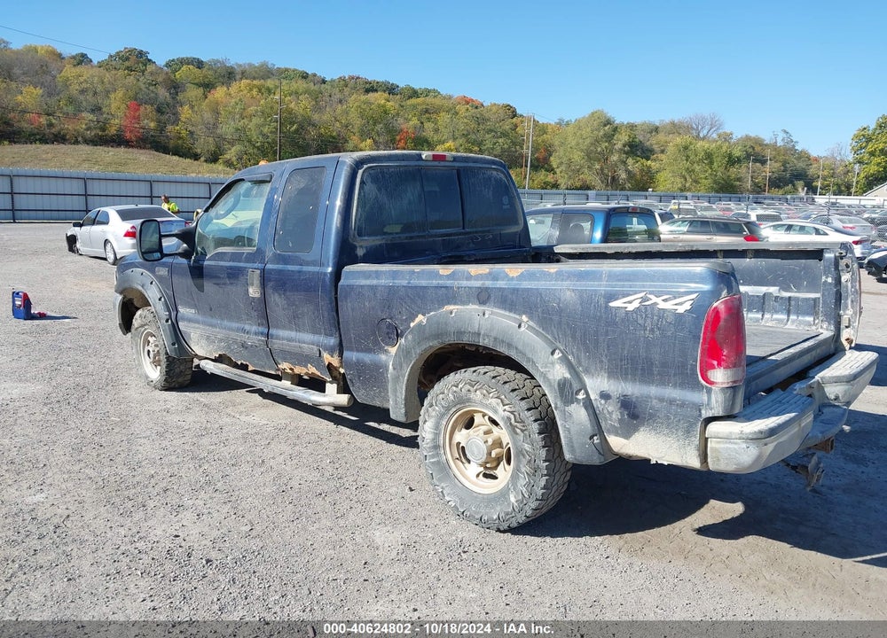 2003 FORD F-250 LARIAT/XL/XLT VIN: 1FTNX21F13EA31572