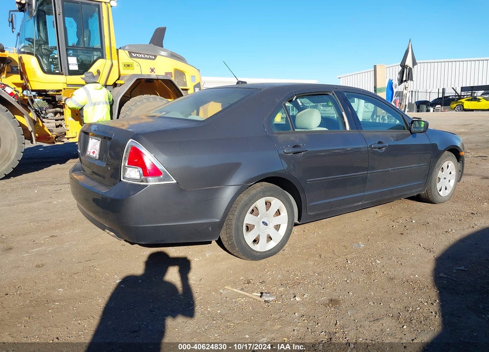 2007 FORD FUSION S VIN: 3FAHP06Z07R179712