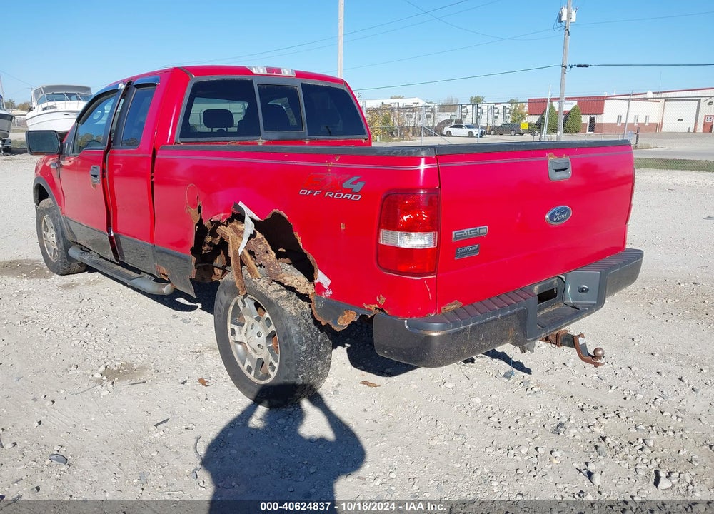 2005 FORD F-150 FX4/LARIAT/XL/XLT VIN: 1FTPX14565NA89833