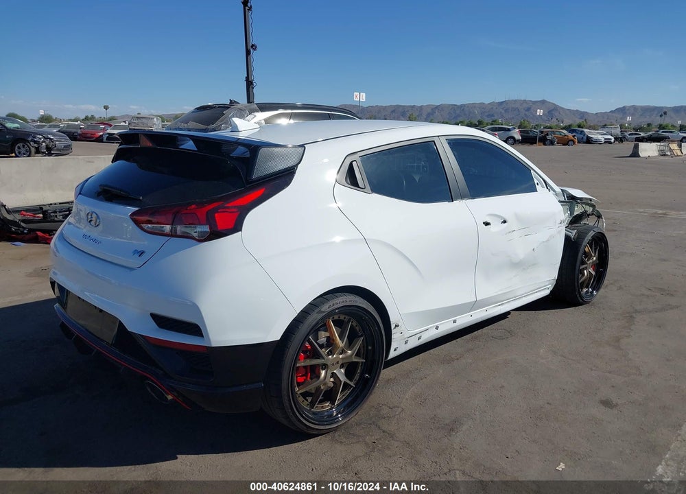 2022 HYUNDAI VELOSTER N VIN: KMHT36AH6NU015402