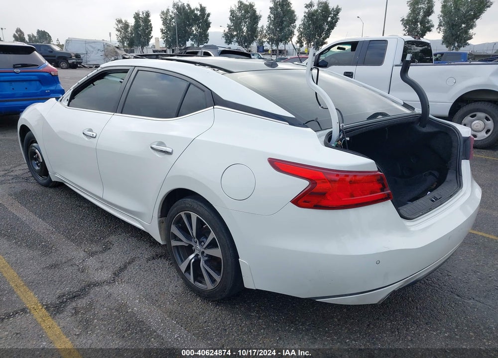 2018 NISSAN MAXIMA 3.5 PLATINUM VIN: 1N4AA6APXJC365906