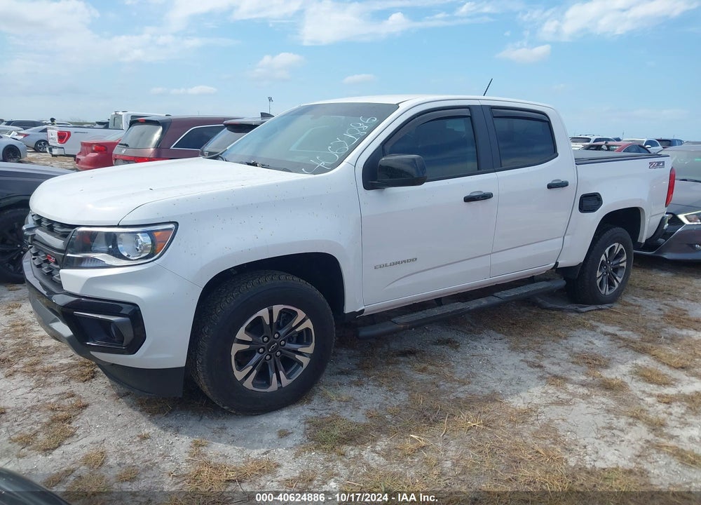 2022 CHEVROLET COLORADO 4WD SHORT BOX Z71 VIN: 1GCGTDEN9N1203584