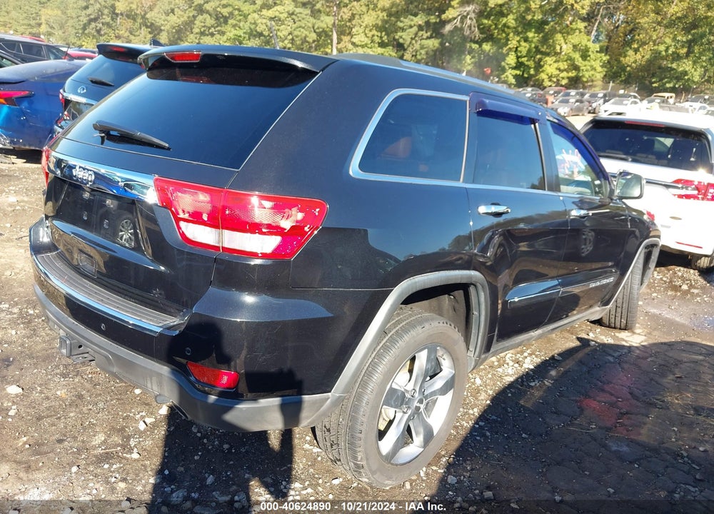 2013 JEEP GRAND CHEROKEE OVERLAND VIN: 1C4RJFCG5DC644114