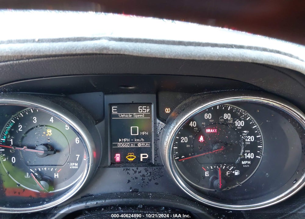 2013 JEEP GRAND CHEROKEE OVERLAND VIN: 1C4RJFCG5DC644114