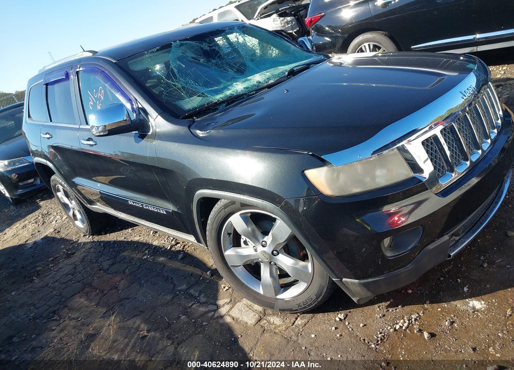 2013 JEEP GRAND CHEROKEE OVERLAND VIN: 1C4RJFCG5DC644114