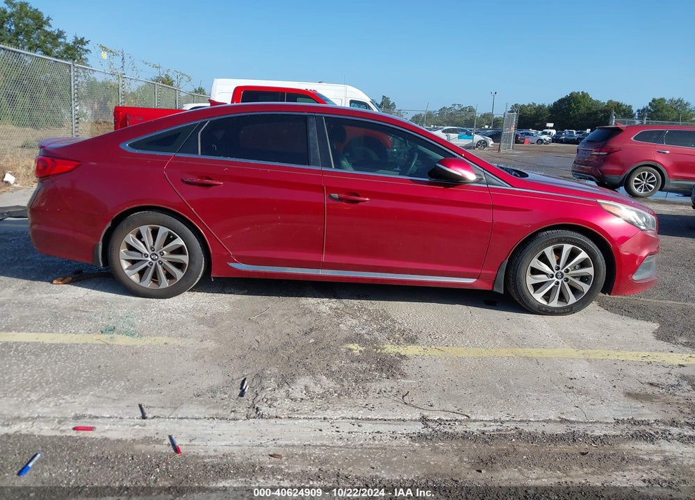 2015 HYUNDAI SONATA SPORT VIN: 5NPE34AFXFH155318