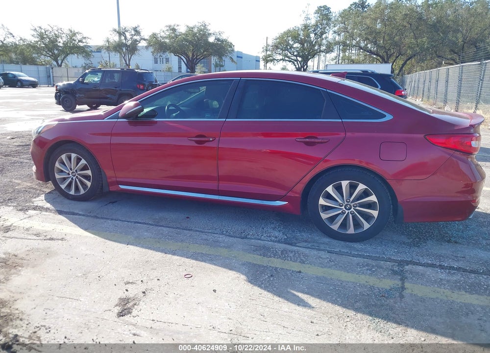 2015 HYUNDAI SONATA SPORT VIN: 5NPE34AFXFH155318
