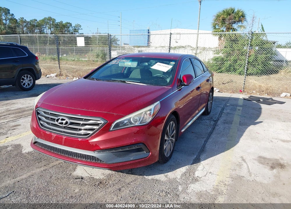 2015 HYUNDAI SONATA SPORT VIN: 5NPE34AFXFH155318