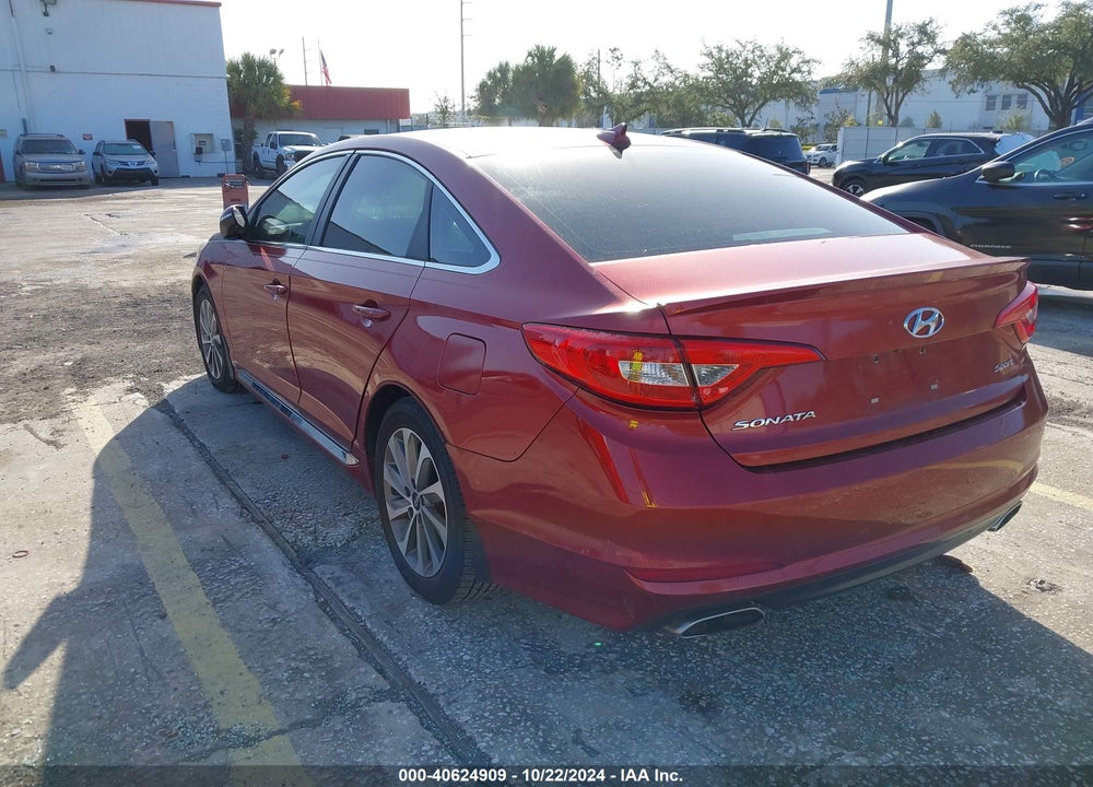 2015 HYUNDAI SONATA SPORT VIN: 5NPE34AFXFH155318