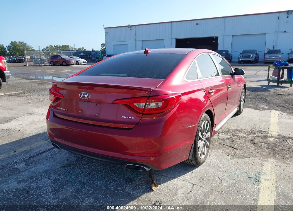 2015 HYUNDAI SONATA SPORT VIN: 5NPE34AFXFH155318
