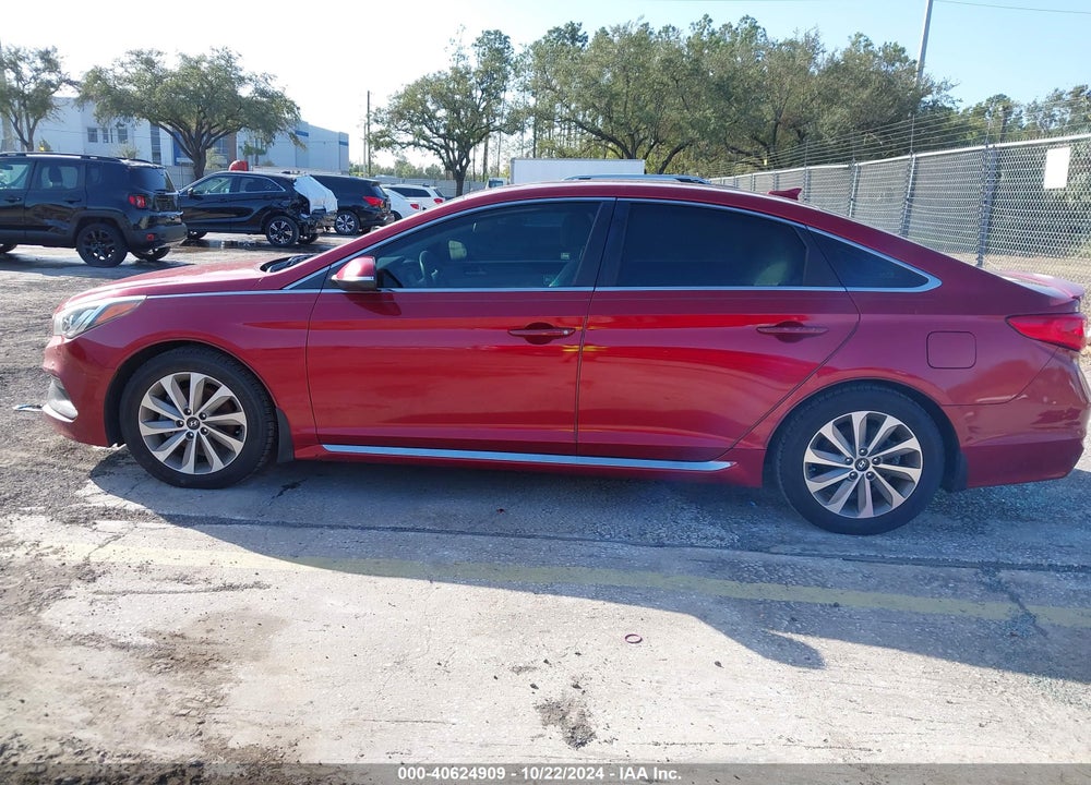 2015 HYUNDAI SONATA SPORT VIN: 5NPE34AFXFH155318