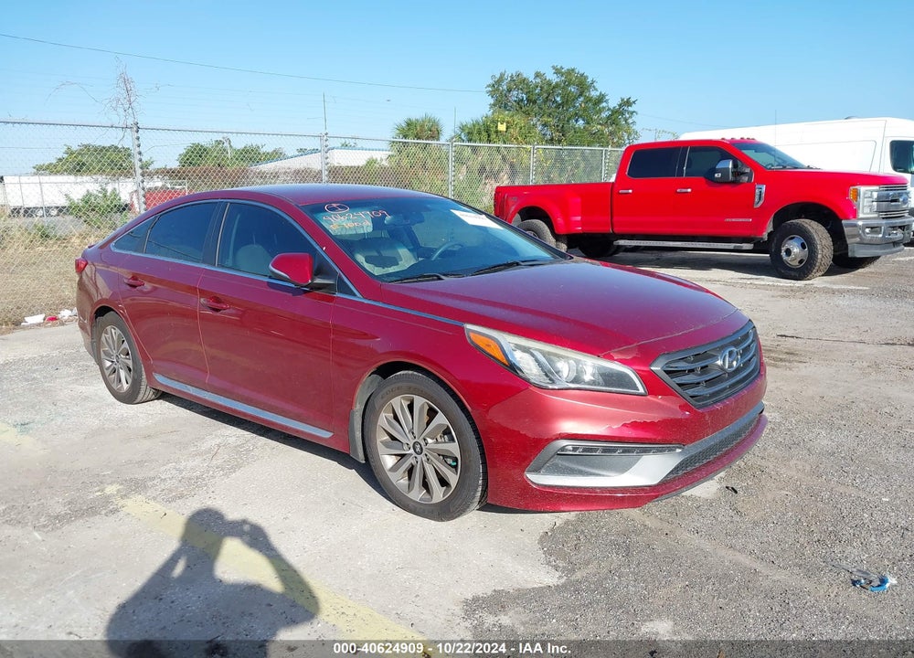 2015 HYUNDAI SONATA SPORT VIN: 5NPE34AFXFH155318