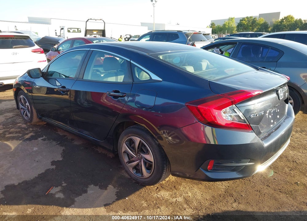2020 HONDA CIVIC LX VIN: 19XFC2F66LE008544