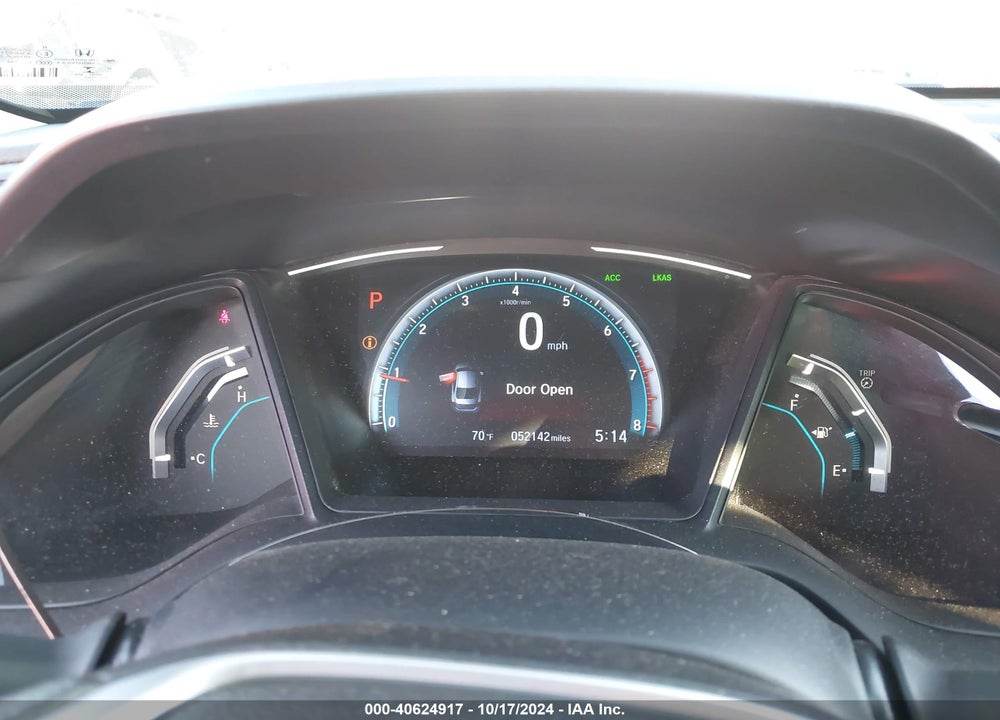 2020 HONDA CIVIC LX VIN: 19XFC2F66LE008544