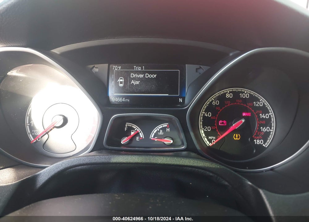 2017 FORD FOCUS ST VIN: 1FADP3L98HL290030