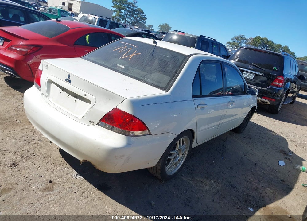 2005 MITSUBISHI LANCER ES VIN: JA3AJ26E05U018903