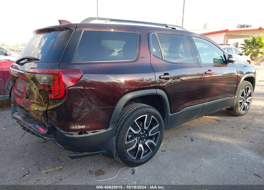2021 GMC ACADIA FWD SLT VIN: 1GKKNMLS1MZ210370