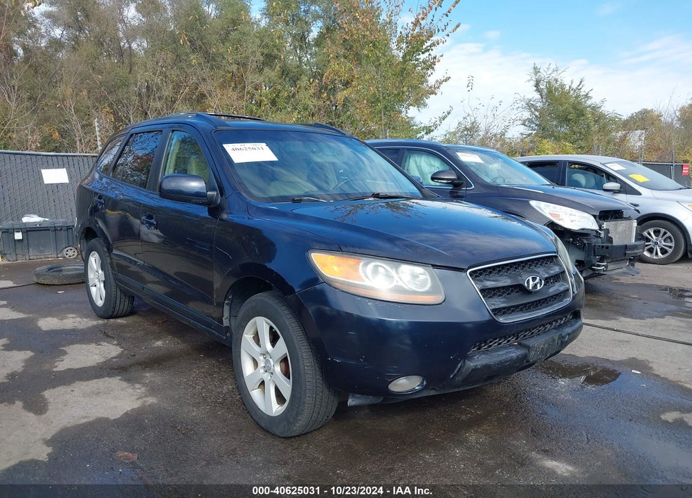 2007 HYUNDAI SANTA FE LIMITED/SE VIN: 5NMSH13E47H000320